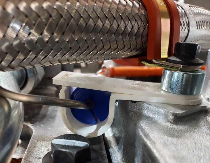 EGT Sensor Routing